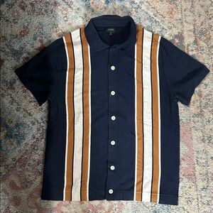 Striped Sweater Polo